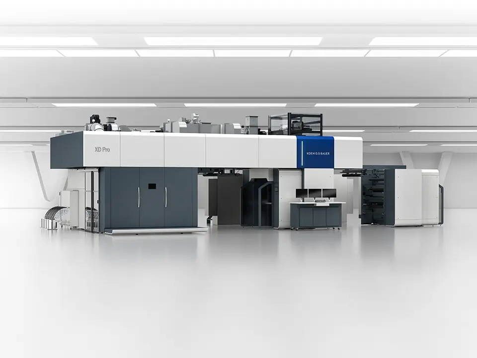 XD Pro CI Flexo Printing Press – Koenig & Bauer